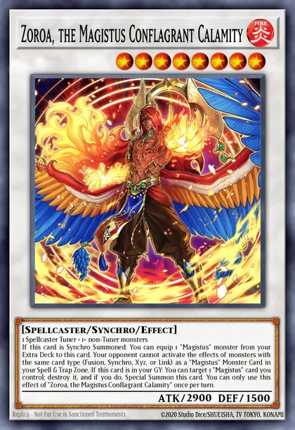 Zoroa, the Magistus Conflagrant Calamity