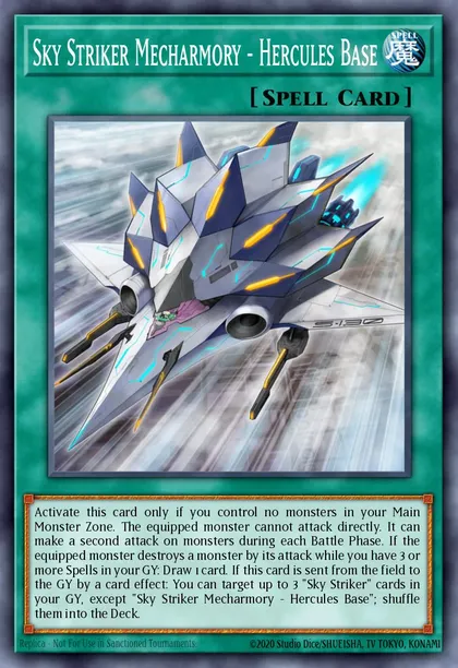 Sky Striker Mecharmory - Hercules Base