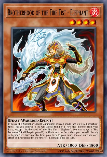 Brotherhood of the Fire Fist - Elephant
