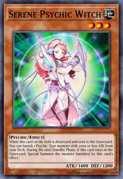 Serene Psychic Witch